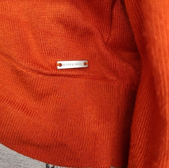 Burnt orange bolero sweater - Picture 9 of 12